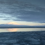 Mount Melbourne 2732 m. Terra Nova Bay, East Antarctica